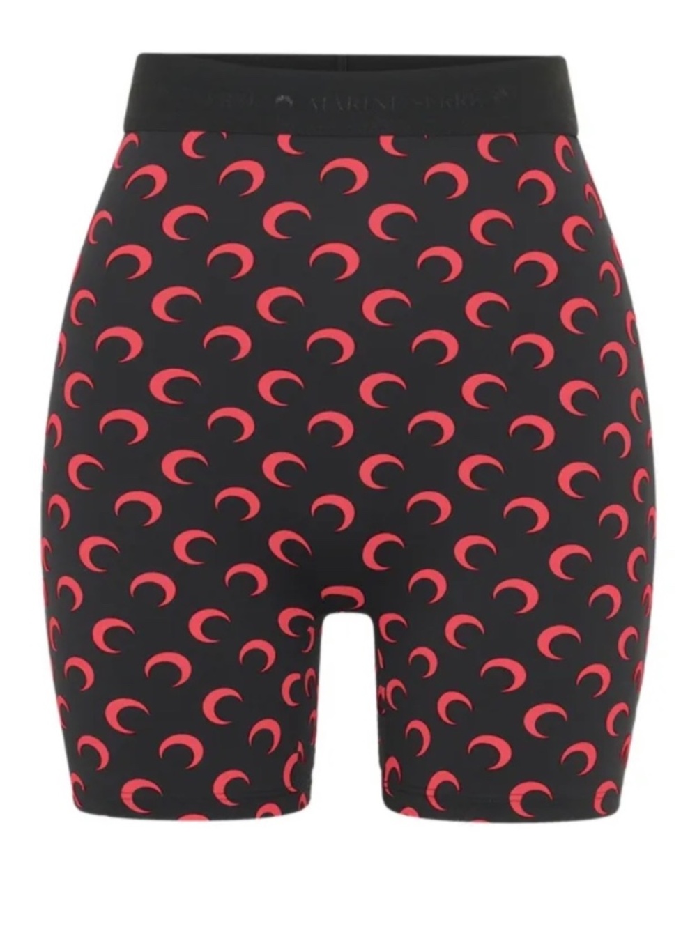 Marine Serre Crescent Moon Print Biker Shorts